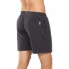 imageNORTHYARD Mens Athletic Running Cotton ShortsLounge Sweat Shorts with Zipper Pockets for WorkoutDarkgrey