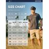 imageNORTHYARD Mens Casual Twill Cotton Cargo Shorts with Elastic Waist and 6 Pockets Work Cargo Shorts for MenLightkhaki