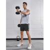 imageNORTHYARD Mens Workout Running Gym Breathable Shorts Quick Dry 5 Lightweight Athletic Shorts for MenDarkgrey