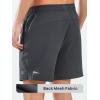imageNORTHYARD Mens Workout Running Gym Breathable Shorts Quick Dry 5 Lightweight Athletic Shorts for MenDarkgrey