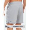 imageNORTHYARD Mens Workout Running Gym Breathable Shorts Quick Dry 5 Lightweight Athletic Shorts for MenLightgrey
