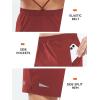 imageNORTHYARD Mens Workout Running Gym Breathable Shorts Quick Dry 5 Lightweight Athletic Shorts for MenWine