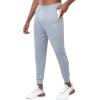 imageNORTHYARD Mens Athletic Running Joggers Lightweight Workout Gym Pants Jogging Pants Mesh SweatpantsLightgrey