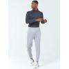 imageNORTHYARD Mens Athletic Running Joggers Lightweight Workout Gym Pants Jogging Pants Mesh SweatpantsLightgrey