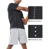 imageNORTHYARD Mens Athletic Running TShirtsWorkout Breathable ShortSleeve Sports Gym TeeBlack