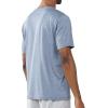imageNORTHYARD Mens Athletic Running TShirtsWorkout Breathable ShortSleeve Sports Gym TeeBlue Heather