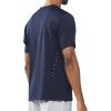 imageNORTHYARD Mens Athletic Running TShirtsWorkout Breathable ShortSleeve Sports Gym TeeNavy