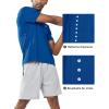 imageNORTHYARD Mens Athletic Running TShirtsWorkout Breathable ShortSleeve Sports Gym TeeRoyalblue