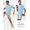 imageNORTHYARD Mens Athletic Running TShirtsWorkout Breathable ShortSleeve Sports Gym TeeSkyblue