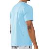 imageNORTHYARD Mens Athletic Running TShirtsWorkout Breathable ShortSleeve Sports Gym TeeSkyblue
