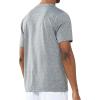 imageNORTHYARD Mens Athletic Running TShirtsWorkout Breathable ShortSleeve Sports Gym TeeSmoke Heather