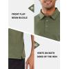 imageNORTHYARD Mens Polo Shirts Short Sleeve Golf Shirt Quick Dry Moisture Wicking Collared Polos Casual Work Tee TopArmygreen