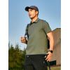 imageNORTHYARD Mens Polo Shirts Short Sleeve Golf Shirt Quick Dry Moisture Wicking Collared Polos Casual Work Tee TopArmygreen