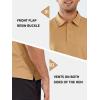 imageNORTHYARD Mens Polo Shirts Short Sleeve Golf Shirt Quick Dry Moisture Wicking Collared Polos Casual Work Tee TopLightkhaki