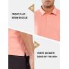 imageNORTHYARD Mens Polo Shirts Short Sleeve Golf Shirt Quick Dry Moisture Wicking Collared Polos Casual Work Tee TopPink
