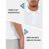 imageNORTHYARD Mens Polo Shirts Short Sleeve Golf Shirt Quick Dry Moisture Wicking Collared Polos Casual Work Tee TopWhite