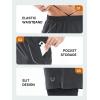 imageNORTHYARD Mens Workout Shorts 2 in 1 with Zipper Pockets Gym Running Athletic Shorts for MenDarkgrey