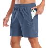 imageNORTHYARD Mens 5 Inch Inseam Running Gym Shorts Quick Dry Athletic Shorts for Men Active Workout Sport with Zip PocketsFederalblue