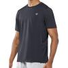 imageNORTHYARD Mens Athletic Running TShirtsWorkout Breathable ShortSleeve Sports Gym TeeBlack