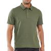 imageNORTHYARD Mens Polo Shirts Short Sleeve Golf Shirt Quick Dry Moisture Wicking Collared Polos Casual Work Tee TopArmygreen