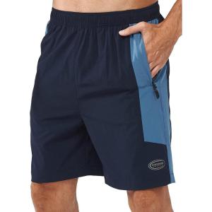 imageNORTHYARD Mens Athletic Running Shorts Quick Dry Workout Gym Shorts 7quot Lightweight Sports Tennis Shorts Swim Trunks Shorts Navy S