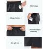 imageNORTHYARD Mens Athletic Gym Shorts 7 Quick Dry Running Workout Basketball Shorts Tennis Lightweight MeshBlack
