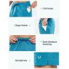 imageNORTHYARD Mens Athletic Gym Shorts 7 Quick Dry Running Workout Basketball Shorts Tennis Lightweight MeshCoralheather