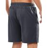 imageNORTHYARD Mens Athletic Gym Shorts 7 Quick Dry Running Workout Basketball Shorts Tennis Lightweight MeshDarkgrey