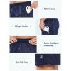 imageNORTHYARD Mens Athletic Gym Shorts 7 Quick Dry Running Workout Basketball Shorts Tennis Lightweight MeshNavy