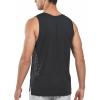 imageNORTHYARD Mens Athletic Tank Tops Lightweight Gym Workout Sleeveless ShirtsQuick Dry Running Muscle TeeBlack