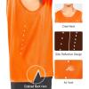 imageNORTHYARD Mens Athletic Tank Tops Lightweight Gym Workout Sleeveless ShirtsQuick Dry Running Muscle TeeOrange