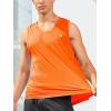 imageNORTHYARD Mens Athletic Tank Tops Lightweight Gym Workout Sleeveless ShirtsQuick Dry Running Muscle TeeOrange