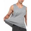 imageNORTHYARD Mens Athletic Tank Tops Lightweight Gym Workout Sleeveless ShirtsQuick Dry Running Muscle TeeSmokeheather