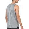 imageNORTHYARD Mens Athletic Tank Tops Lightweight Gym Workout Sleeveless ShirtsQuick Dry Running Muscle TeeSmokeheather