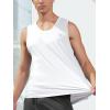 imageNORTHYARD Mens Athletic Tank Tops Lightweight Gym Workout Sleeveless ShirtsQuick Dry Running Muscle TeeWhite