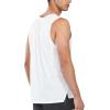 imageNORTHYARD Mens Athletic Tank Tops Lightweight Gym Workout Sleeveless ShirtsQuick Dry Running Muscle TeeWhite
