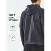 imageNORTHYARD Mens Cotton Hoodies Pullover Drawstring Hooded Collar Casual Sweatshirts Athletic Long Sleeve Shirts with PocketDarkgrey