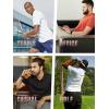 imageNORTHYARD Mens Cotton Polo Shirts Short Sleeve Knitted Golf Shirt Casual Classic Polos TShirtPink