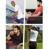 imageNORTHYARD Mens Cotton Polo Shirts Short Sleeve Knitted Golf Shirt Casual Classic Polos TShirtRed