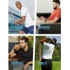 imageNORTHYARD Mens Cotton Polo Shirts Short Sleeve Knitted Golf Shirt Casual Classic Polos TShirtSkyblue