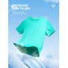 imageNORTHYARD Mens UPF 50 Rash Guard TShirts Sun Protection UV Quick Dry Short Sleeve Shirts Lightweight Fishing SwimLakeblue