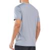 imageNORTHYARD Mens UPF 50 Rash Guard TShirts Sun Protection UV Quick Dry Short Sleeve Shirts Lightweight Fishing SwimLightgrey