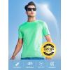 imageNORTHYARD Mens UPF 50 Rash Guard TShirts Sun Protection UV Quick Dry Short Sleeve Shirts Lightweight Fishing SwimMintgreen