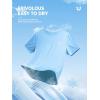 imageNORTHYARD Mens UPF 50 Rash Guard TShirts Sun Protection UV Quick Dry Short Sleeve Shirts Lightweight Fishing SwimSkyblue