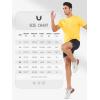 imageNORTHYARD Mens Workout Gym Shirts Quick Dry TShirts Running Athletic Short Sleeve Shirts for MenOrange