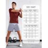 imageNORTHYARD Mens Workout Gym Shirts Quick Dry TShirts Running Athletic Short Sleeve Shirts for MenWine