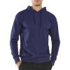 imageNORTHYARD Mens Cotton Hoodies Pullover Drawstring Hooded Collar Casual Sweatshirts Athletic Long Sleeve Shirts with PocketNavy