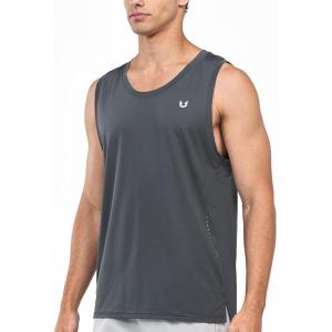 imageNORTHYARD Mens Athletic Tank Tops Lightweight Gym Workout Sleeveless ShirtsQuick Dry Running Muscle TeeDarkgrey