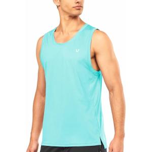 imageNORTHYARD Mens Athletic Tank Tops Lightweight Gym Workout Sleeveless ShirtsQuick Dry Running Muscle TeeLightblue