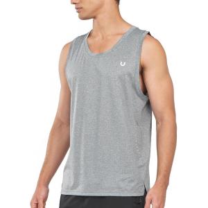 imageNORTHYARD Mens Athletic Tank Tops Lightweight Gym Workout Sleeveless ShirtsQuick Dry Running Muscle TeeSmokeheather